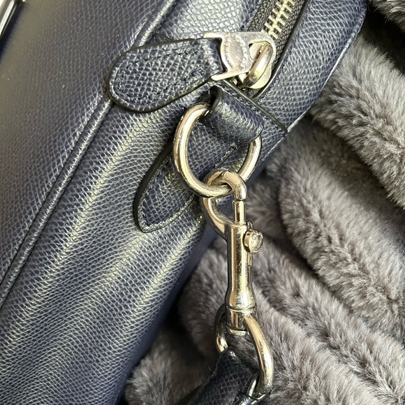 Beautiful!! Barely used, like new condition. Leather Coach briefcase laptop bag - Picture 2 of 16